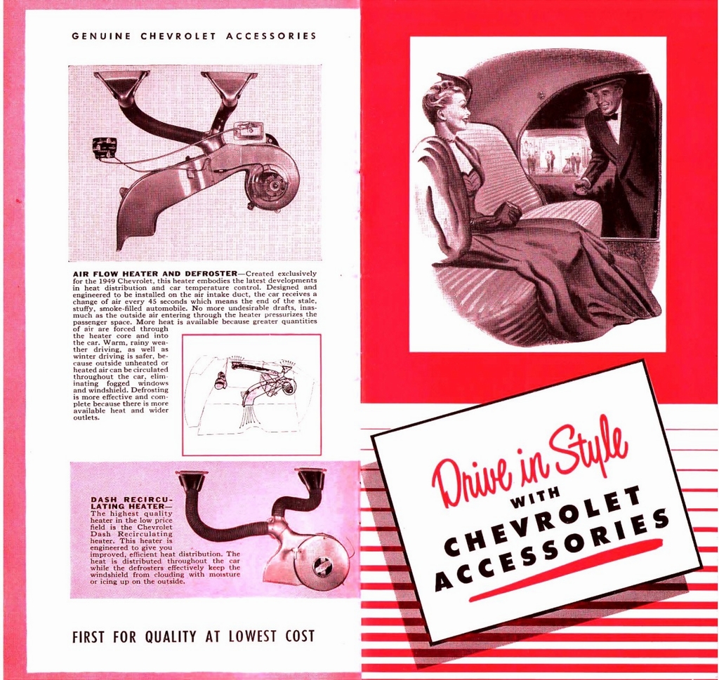 1949 Chevrolet Accessories Booklet Page 9